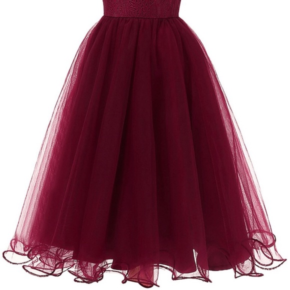 Tulle Lace Sweetheart Cocktail Dress - Picture 5 of 7